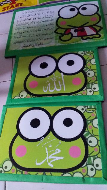 Set Kaligrafi 3 In 1 Keroppi Keropi