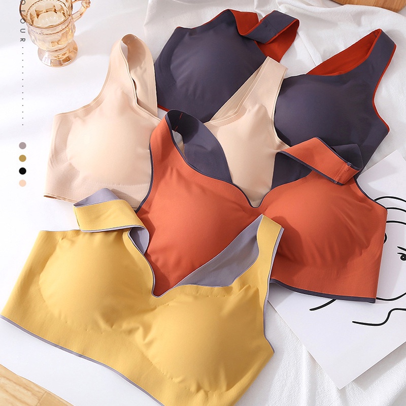 INFY - B057 Bra Sport BH yoga lari Wanita dengan Model Kualitas Tinggi untuk / ZERO FEEL BH