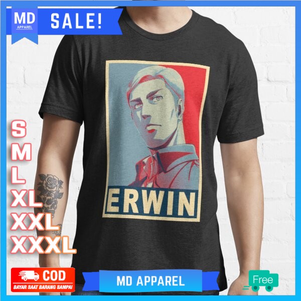 Kaos Baju Erwin Smith Poster 725193 Premium