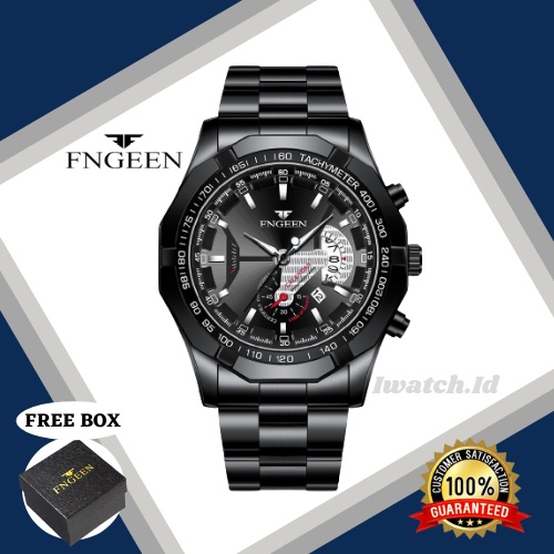 Jam Tangan FNGEEN S001 Pria Original Asli Keren Anti Air Terbaik Murah Berkualitas