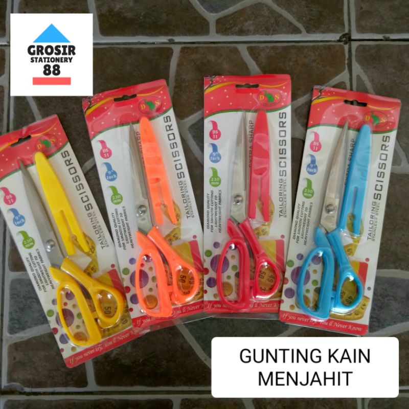 

Gunting Kain Jahit Besar Ada Tutup Stainless Steel High Quality