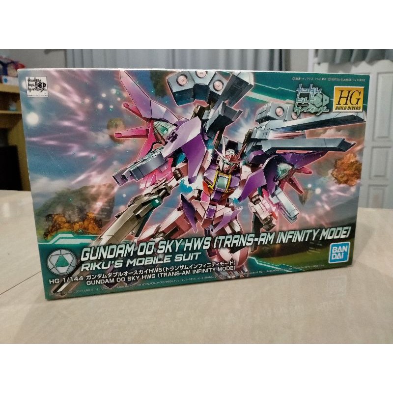 HG Gundam 00 Sky HWS (Trans-am Infinity Mode)