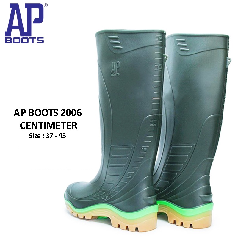 AP Boots 2006 Triwarna Centimeter / Boot Hijau Panjang