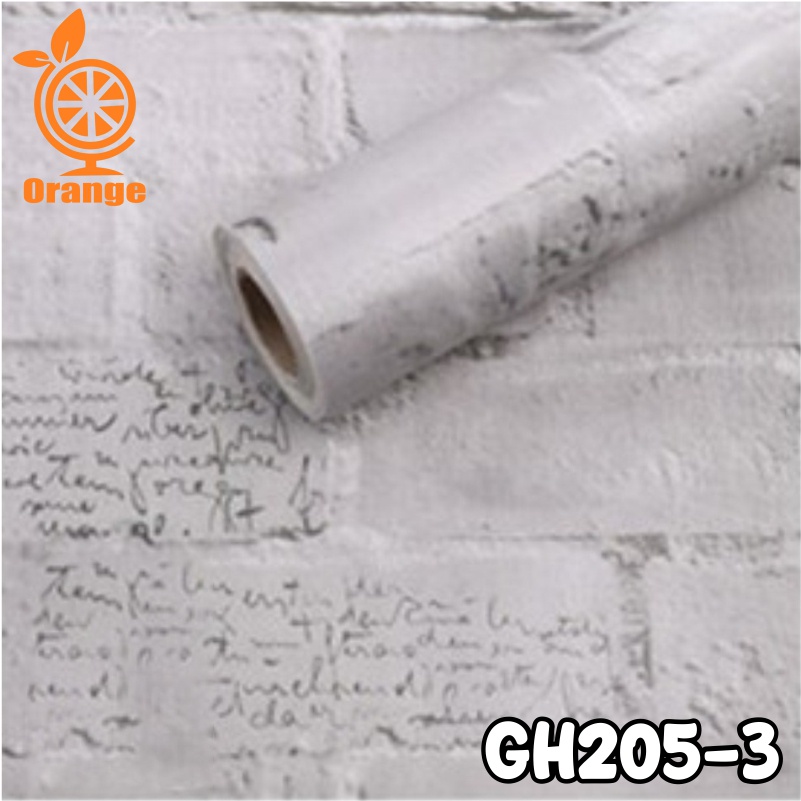 Wallpaper dinding kamar tidur / stiker wallpaper 3d wallstiker motif dan elegant 45cm X 10meter-GH205-3