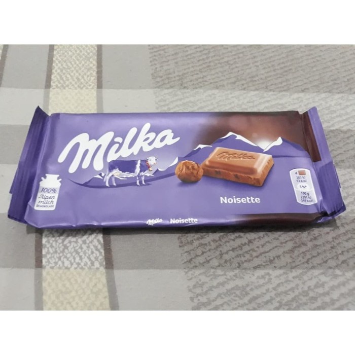 

COKLAT MILKA NOISETTE CHOCOLATE ORIGINAL JERMAN 100GR