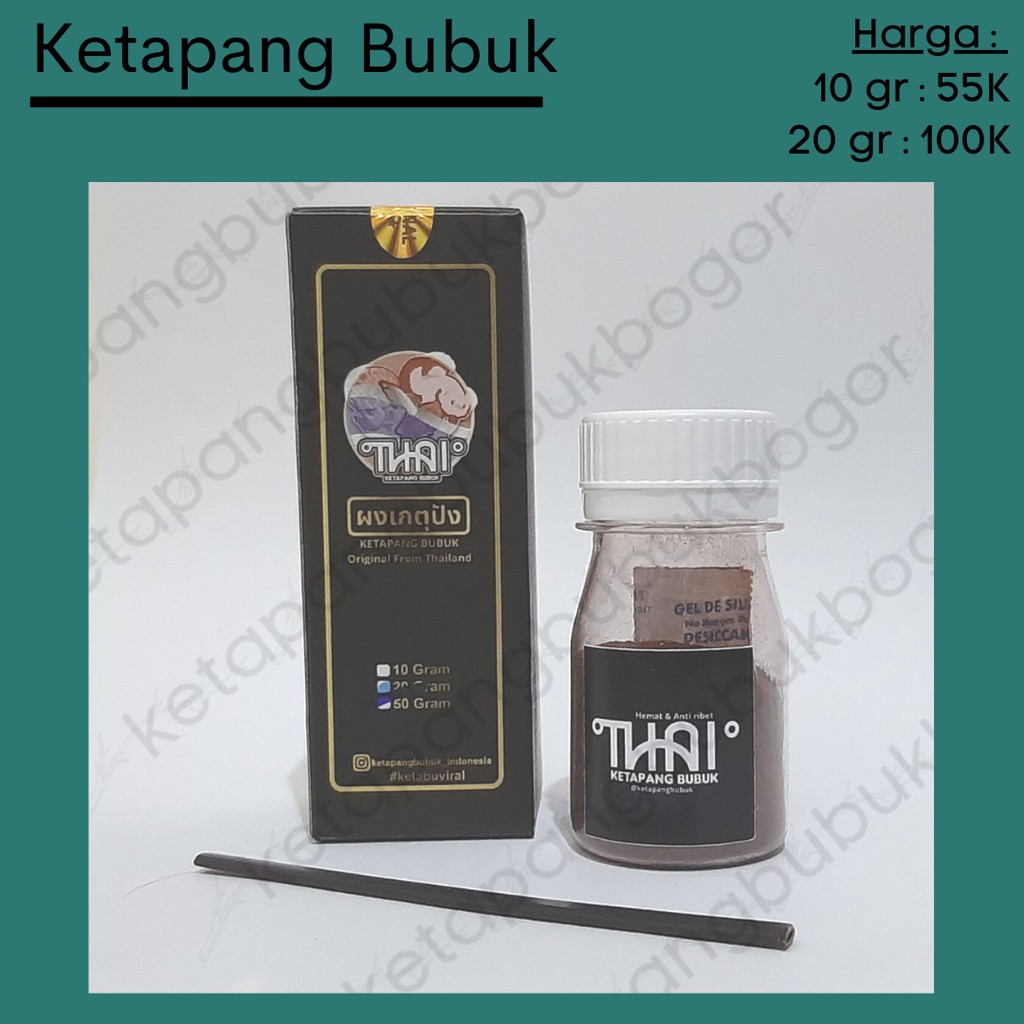 

Ketapang Bubuk Import Original Thailand