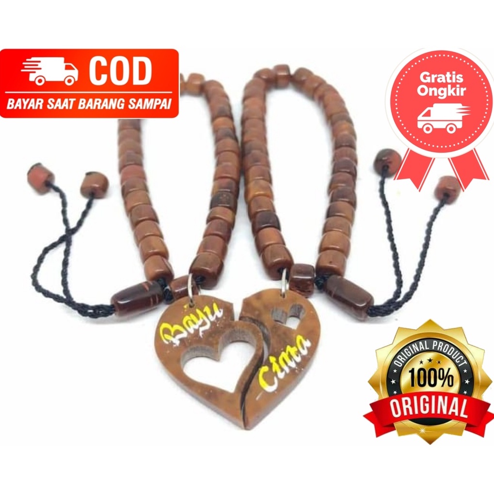 GELANG KOKKA KAUKAH FUQOHA COUPLE LOVE NAMA HARGA SEPASANG