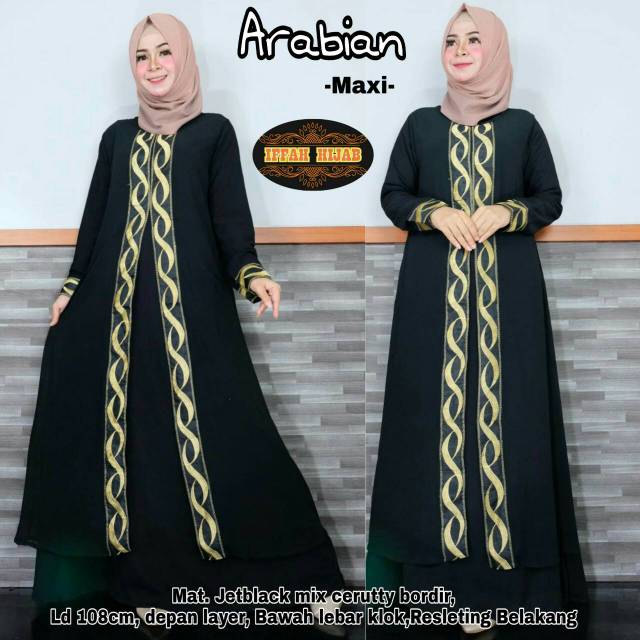 [NEW ITEM] Gamis Dress Maxi by Iffah Hijab