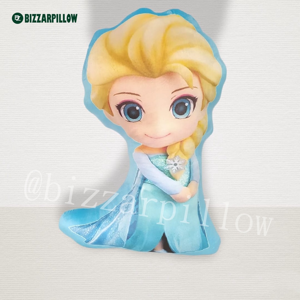 Bizzarpillow Bantal Karakter Elsa Anna Size XL BZ048