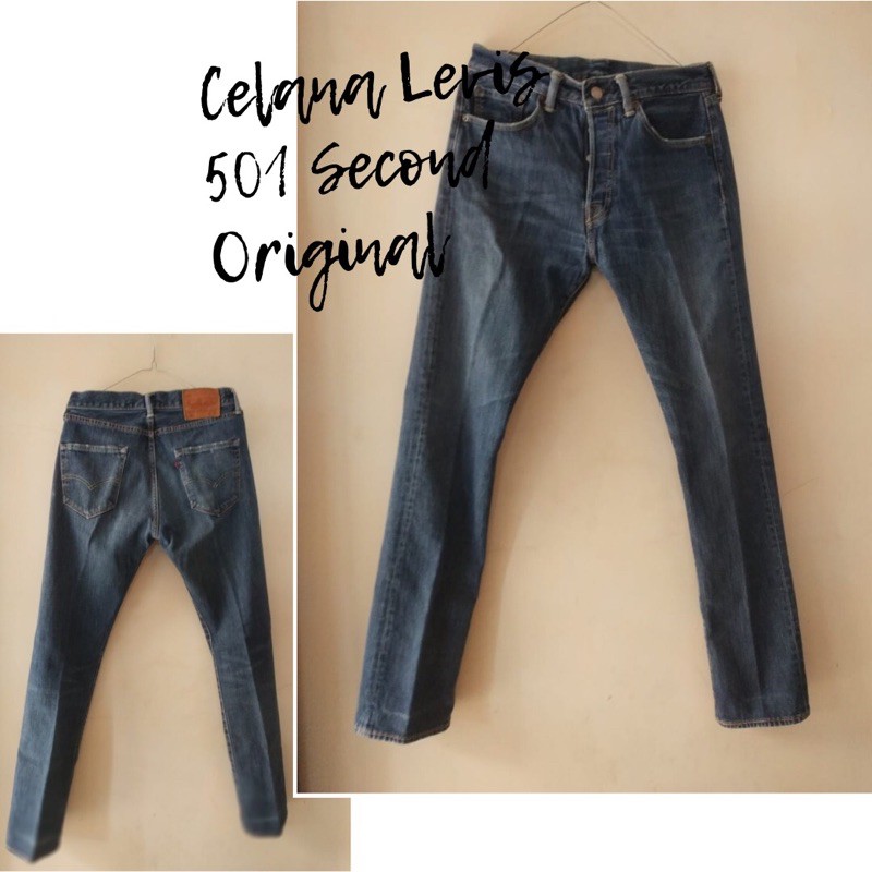 Celana Levis 501 Original Second