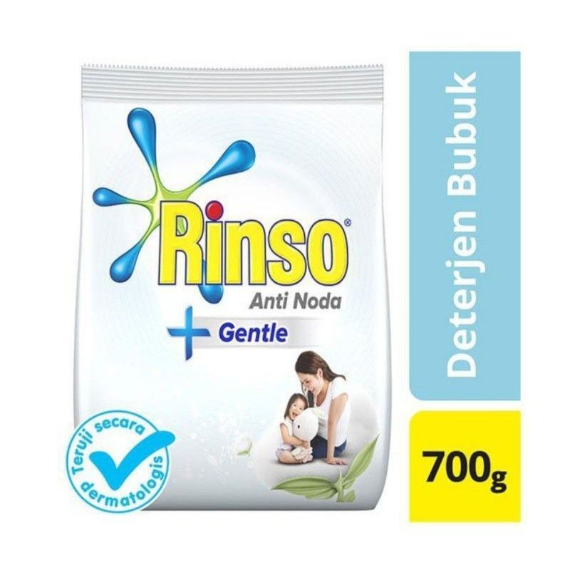 Rinso Gentle Detergent Bubuk 700 gram