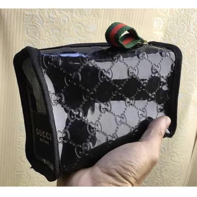 Gucci Makeup Pouch Authentic VIP/Counter Gift Size (L) |ORIGINAL KUALITAS |HOTLIST | TERBARU |