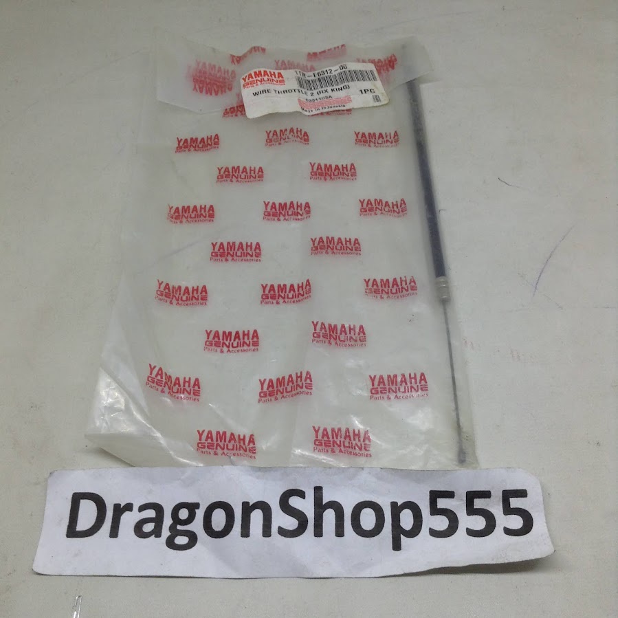KABEL SELING GAS BAWAH WIRE THROTTLE 2 YAMAHA RX KING ORIGINAL YGP 1TR-F6312-00