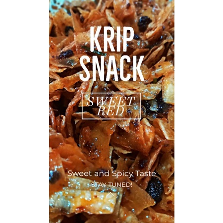 

Krip Snack - Kripik Singkong Pedas Manis Asam Jawa