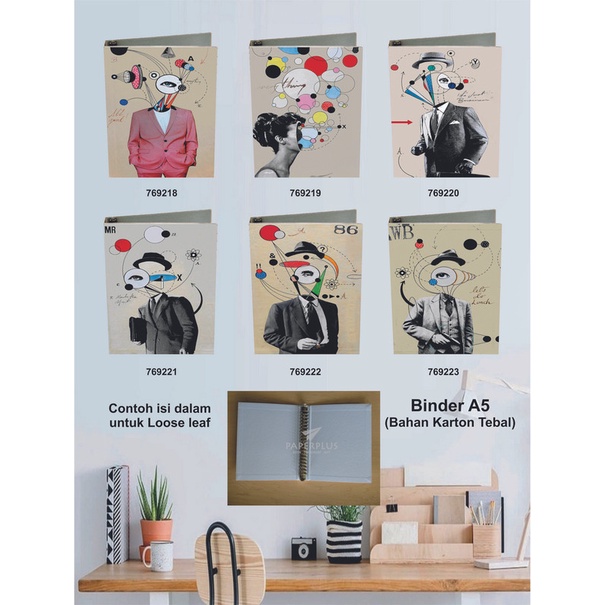 

Binder A5 / Binder Note A5 / Surealism / Set 2877