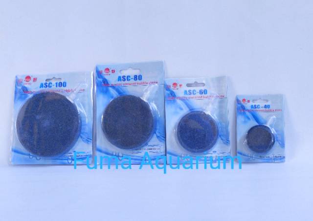 Batu Airstone airasi gelembung udara Yamano ASC-60 Diameter 6cm airpump