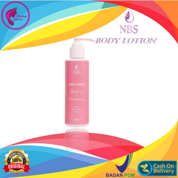 Body Lotion NBS Handbody Pemutih Badan Permanen Ampuh