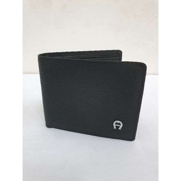 Dompet Kulit Pria Aigner Black