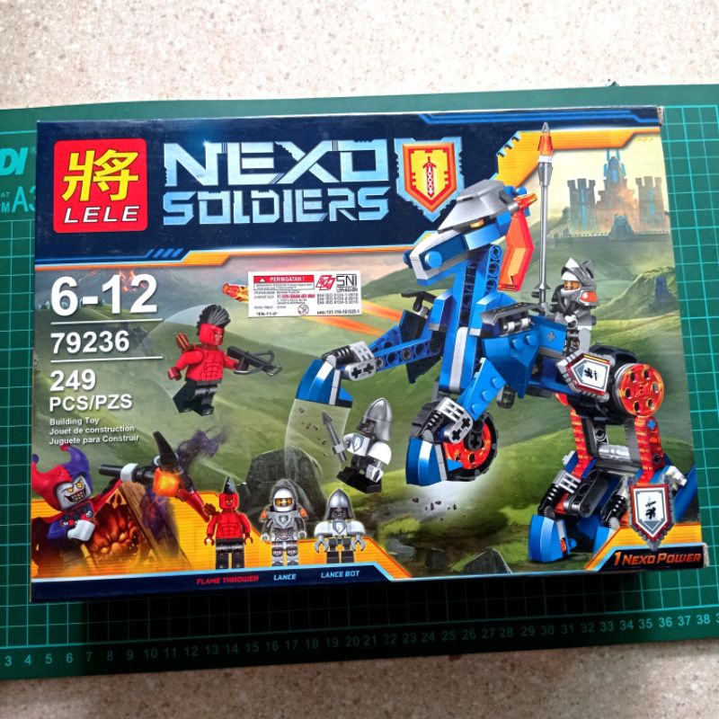 BRICK NEXO SOLDIERS LELE (KENDARAAN BESAR DAN KARAKTER) - MAINAN BLOCK