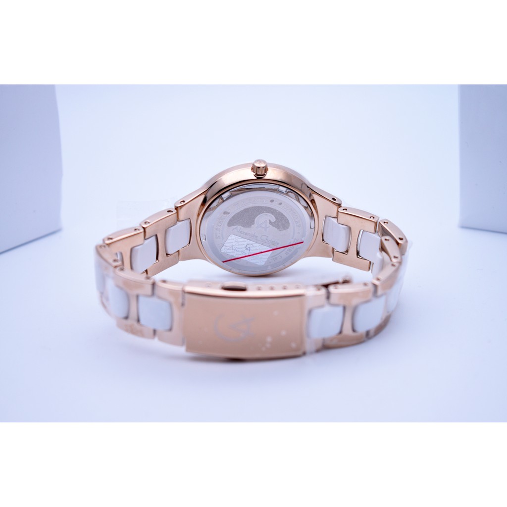 Alexandre Christie Ac 2299/Ac 2359 Keramik  Jam Tangan Wanita Original