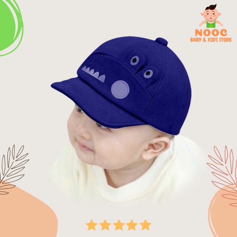 10.10 Topi ANAK motif Aligator/ Topi crocodile