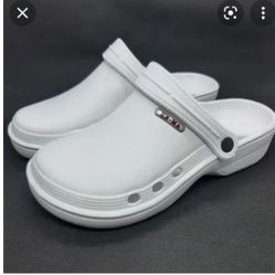 sandal kodok putih merk Hema/komin