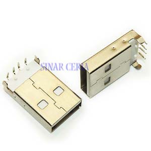 Male USB Socket Connector 4p