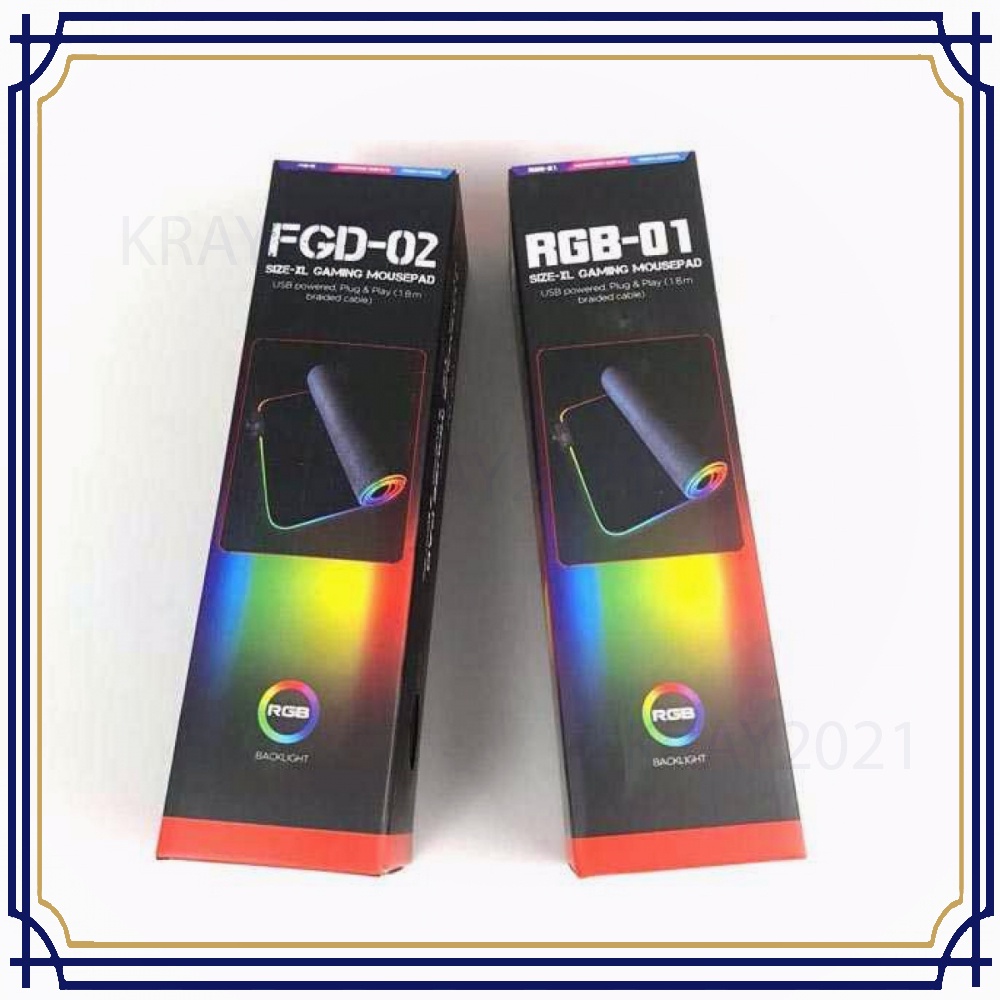 Gaming Mouse Pad XL RGB LED - RGB-01/FGD-02