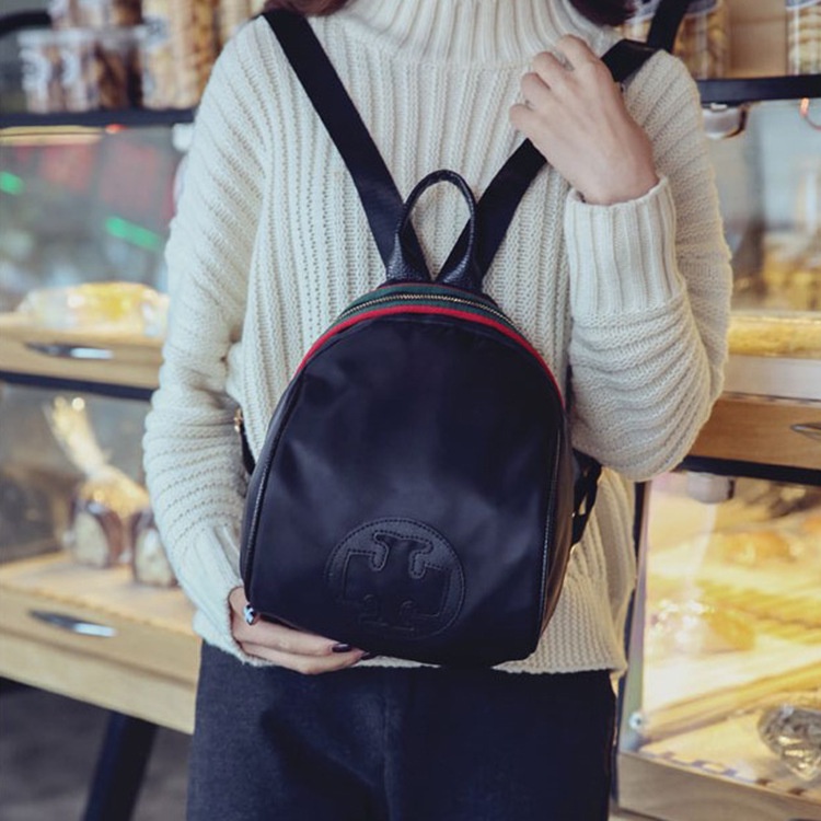 Tas Ransel Wanita Mini Style Korean Fashion Simple Tas Cewek Tas Punggung Backpack Women Parasut Azgalery T261