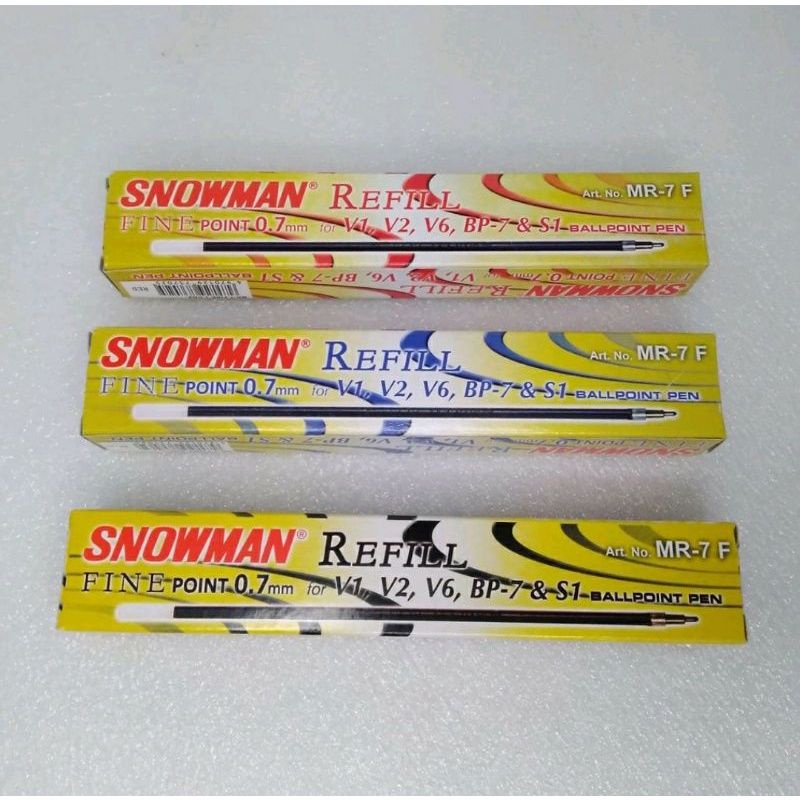 

Tinta refill snowman pen MR-7F, 0.7 mm