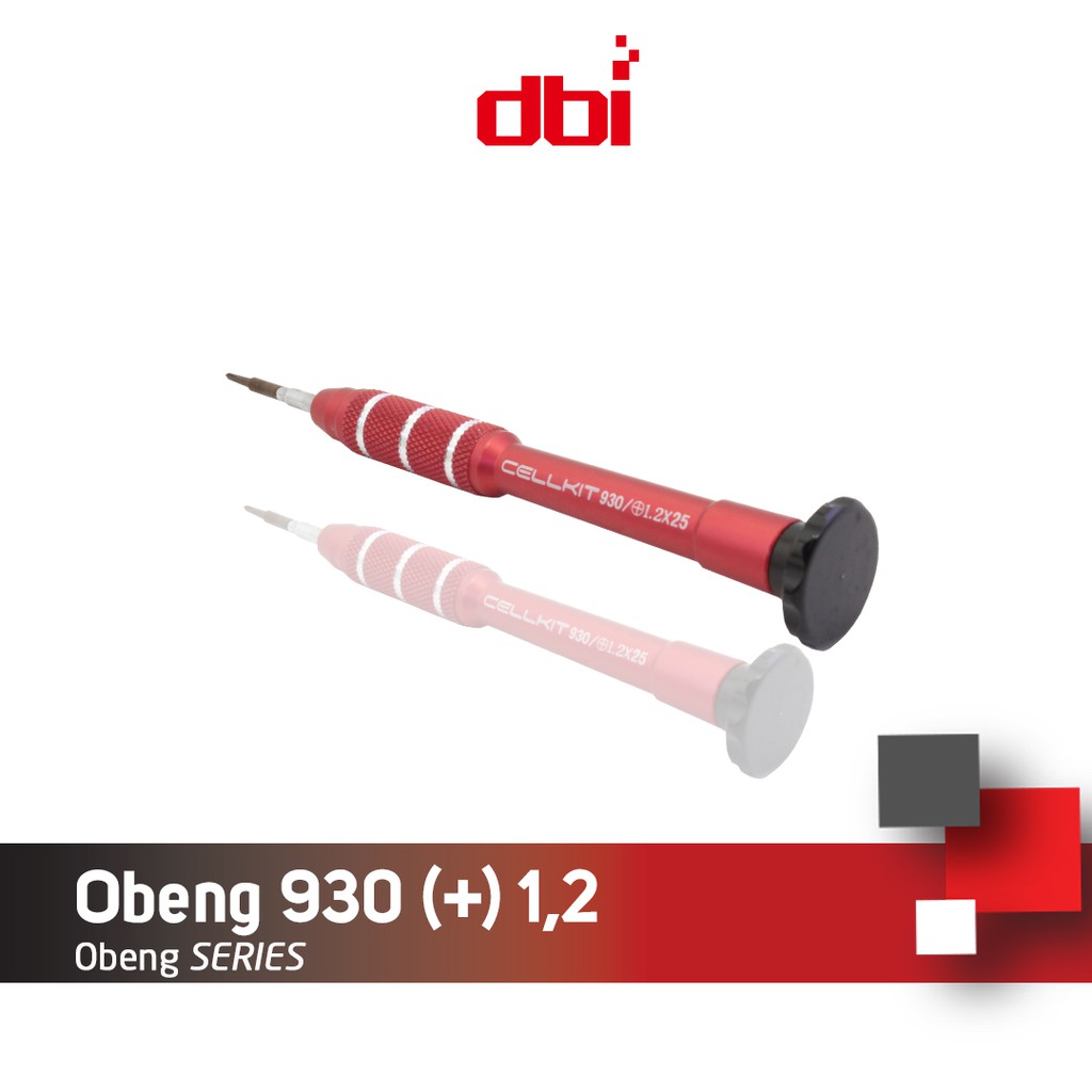 Obeng Single Magnetik CELLKIT 930 (+) 1,2