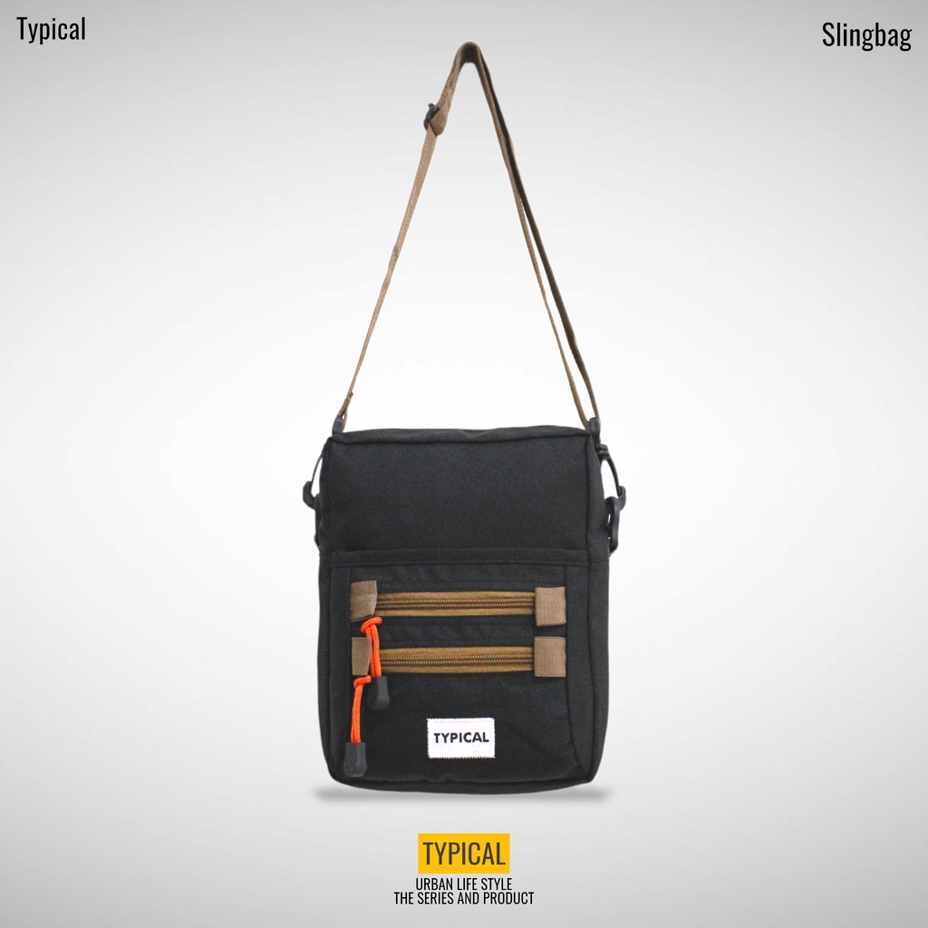 Tas Selempang Pria Wanita R2 Typical JETT / Tas Selempang Casual / Tas Samping / Slingbag Ditro Ori