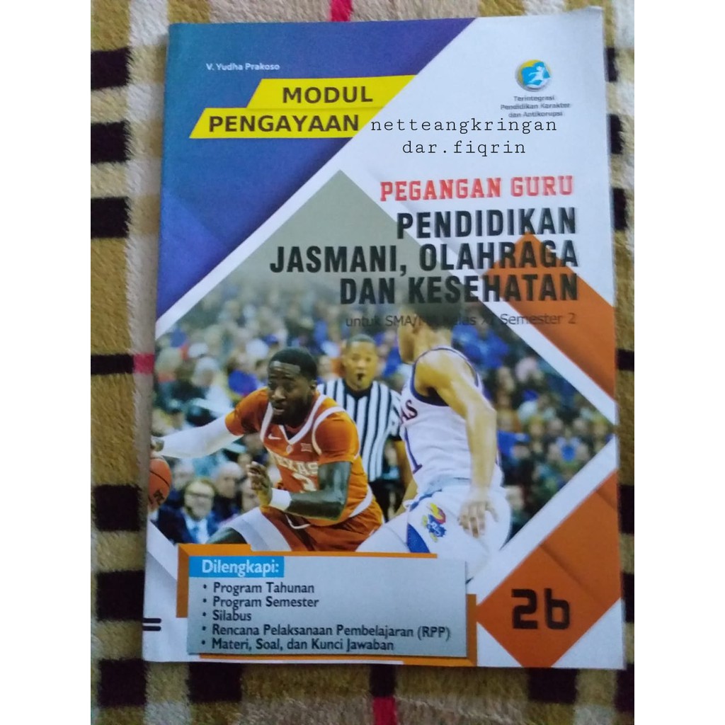 Buku Pegangan Guru Penjas Orkes K13 Kelas 11 Semester 2 Revisi 2017 New Top Shopee Indonesia