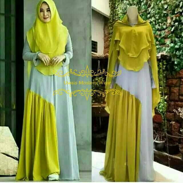 Gamis Lime Set
