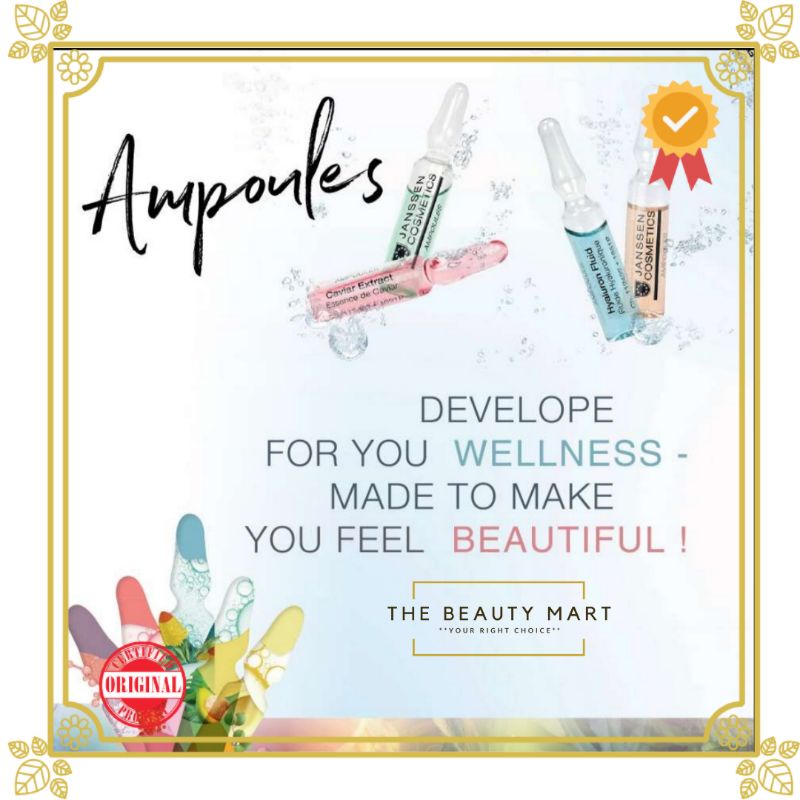 JANSSEN Cosmetics AMPOULES 2mlx7 COLLECTION