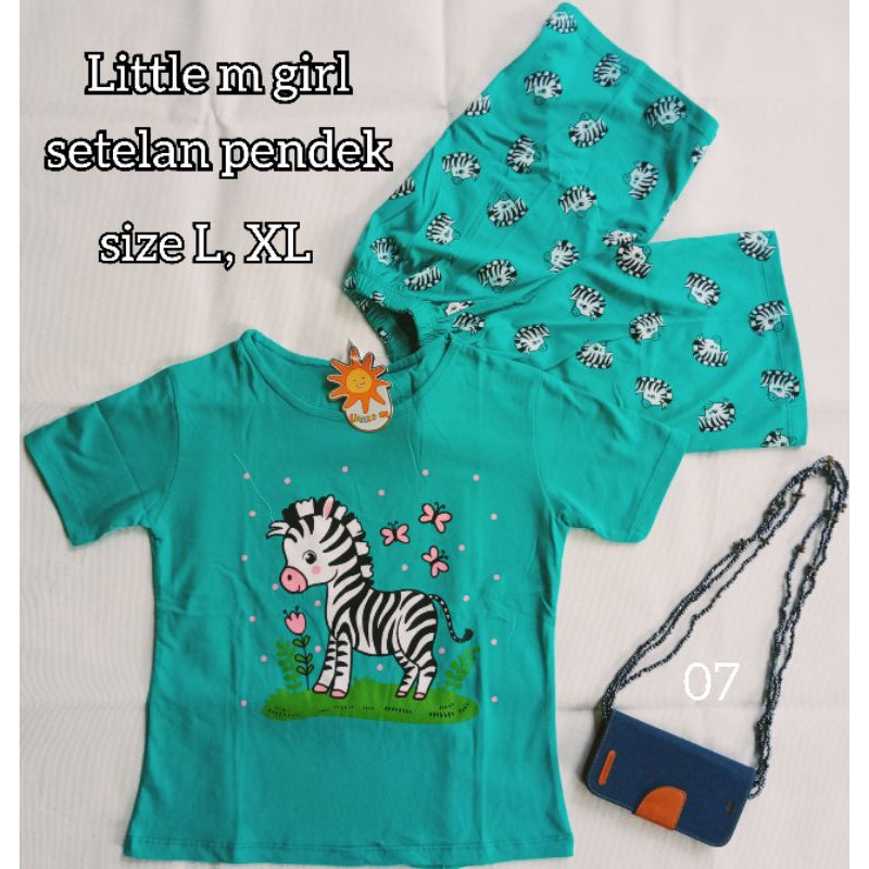 Setelan Little M Anak Perempuan / setelan anak cewek / little m matahari