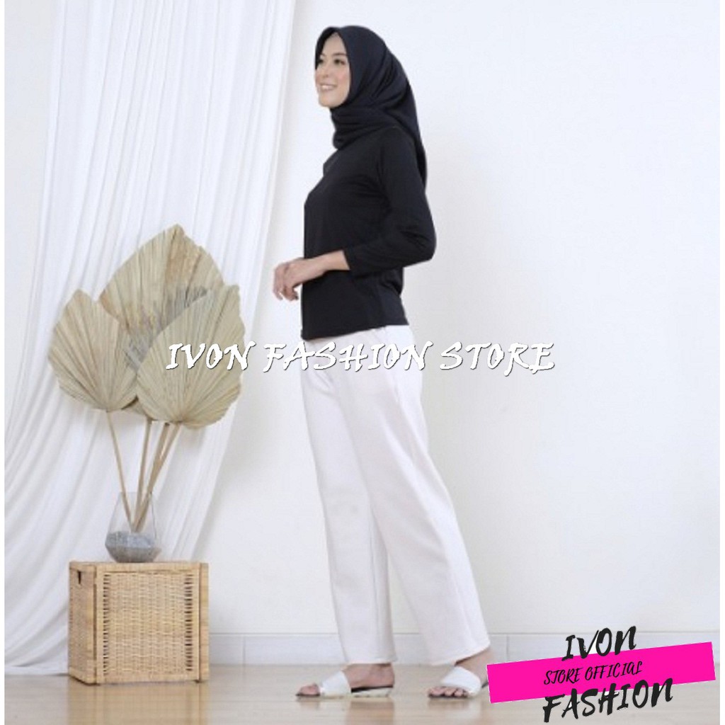 MANSET TANGAN PANJANG TURTLE NECK SPANDEK PREMIUM