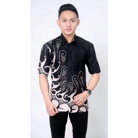 HEM, LENGAN PENDEK, BAJU BATIK, BATIK PEKALONGAN, ATASAN PRIA, SERAGAM BATIK #terbaru #top