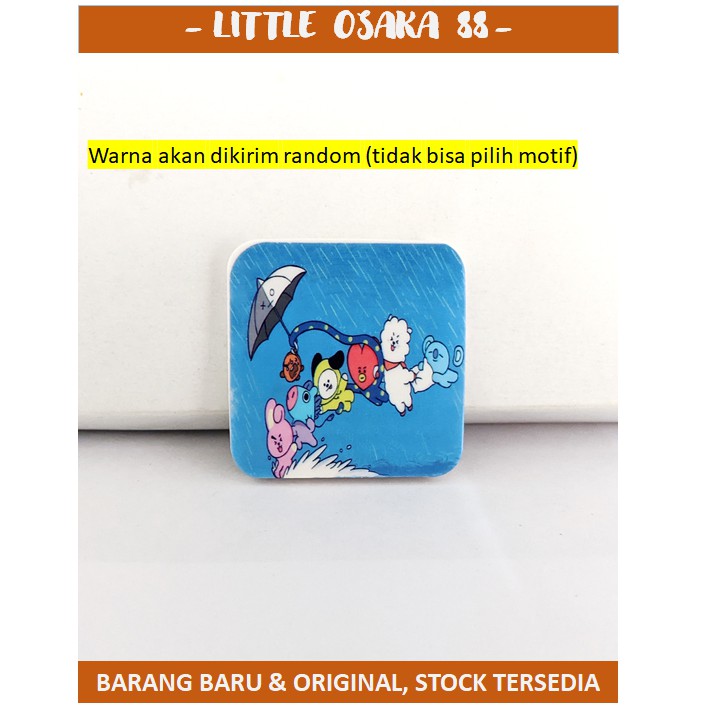 Penghapus Pensil Eraser Setip BTS 21 Lucu