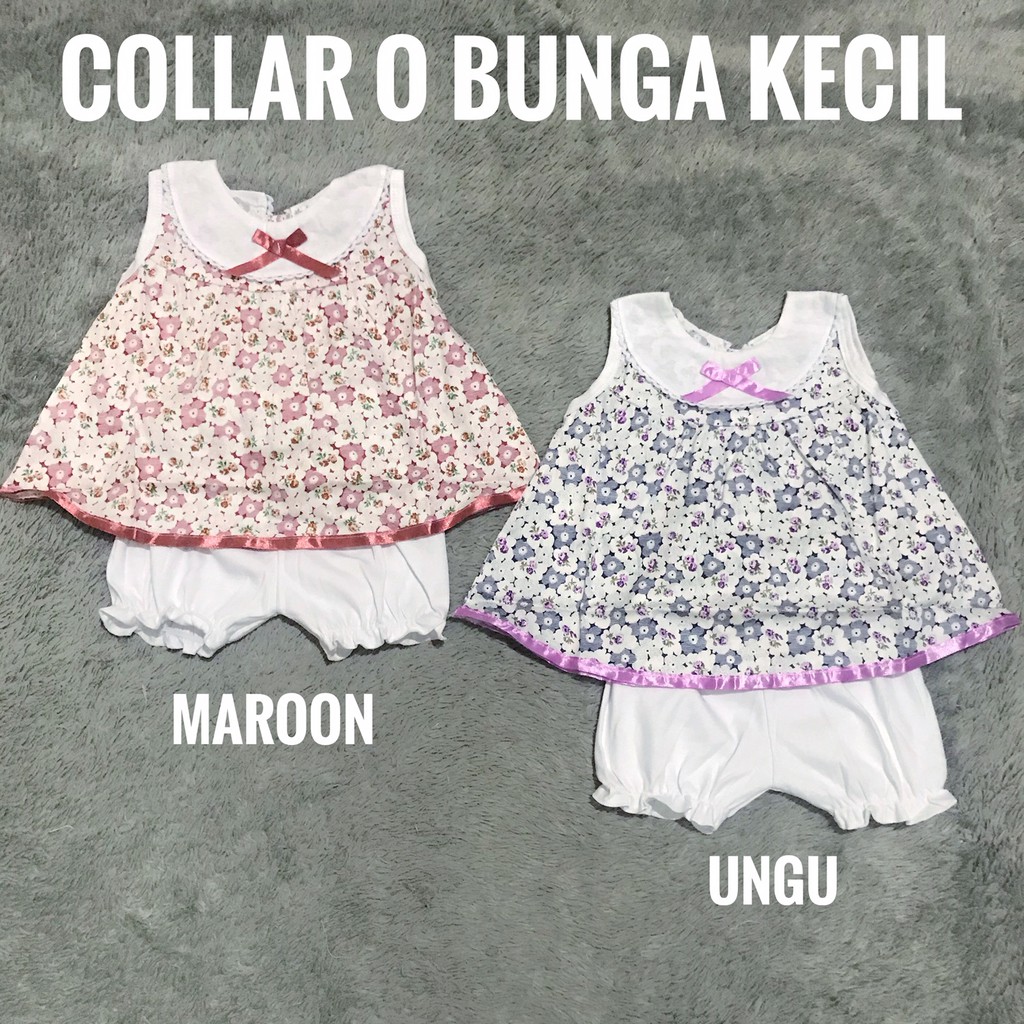 Dress + Celana Renda Bayi KATUN JEPANG