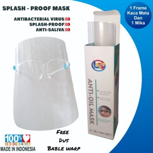 Face Shield Nagita-Raffi kekinian