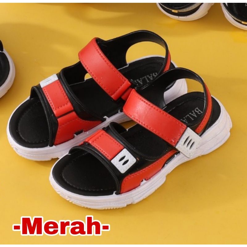 Size 30-35 ~ Sandal Gunung Anak Laki Laki Fashion Import Original Balance 2201 Karet Jelly Korea Trend Terbaru Umur 2 3 4 5 6 7 8 9 Tahun