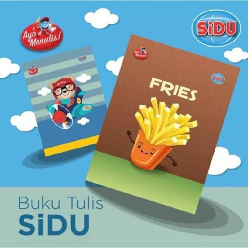 

(1 Pcs) Buku Tulis Sidu Isi 38 Lembar