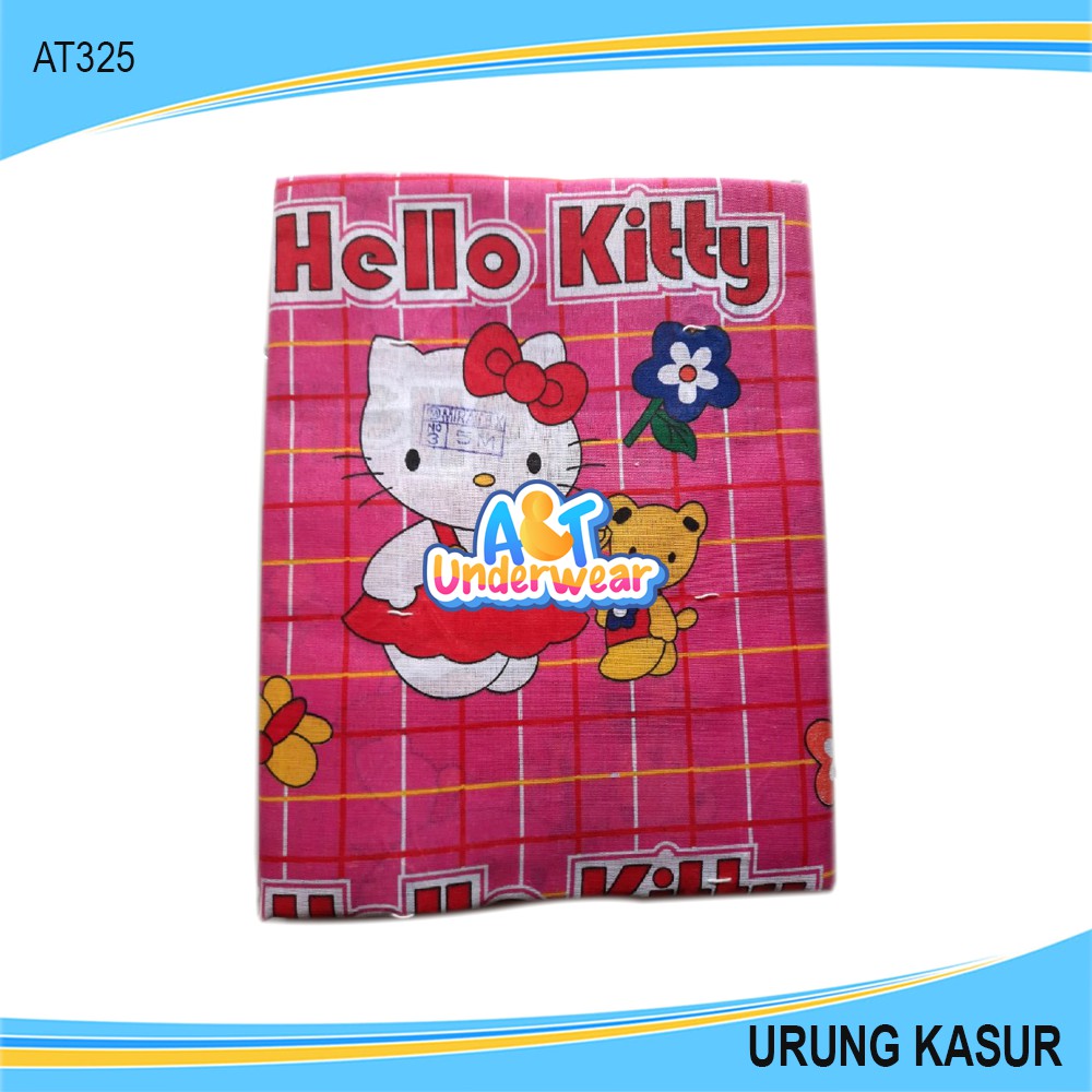 AT325-Urung Kasur Kapuk Motif Hello Kity/Kulit Kasur/Kurung Kasur