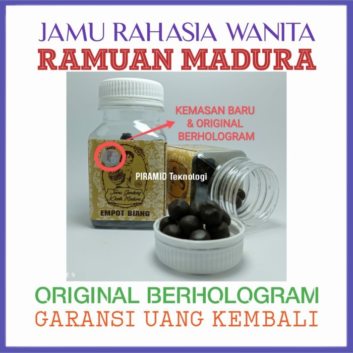 

✔ COD ✔ Jamu Biang Empot Ayam/ Empot Ayam/ Biang Empot isi : 100 Asli Madura