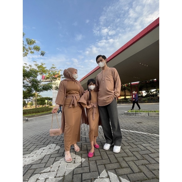 Vanesha Margaretta - 626 Couple Set Wanita Pria Anak / baju pesta / set lebaran