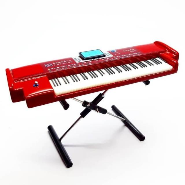 Aneka Miniatur Keyboard Hitam Putih dan Merah Exclusive