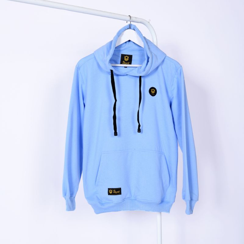 Sweater Hoodie Wanita / Pria Skyblue Stwoz Original-3