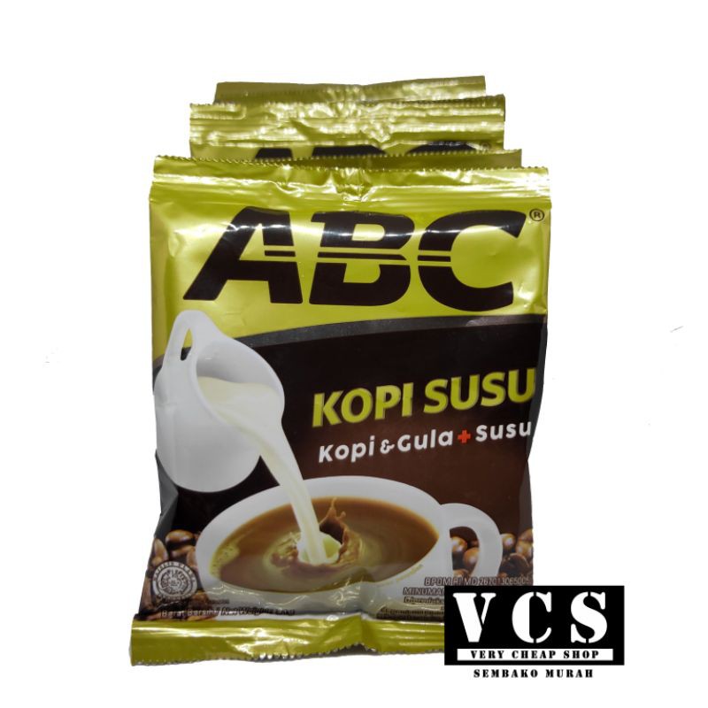 

Kopi ABC Susu 10 Sashet Per renceng 31gram ORIGINAL