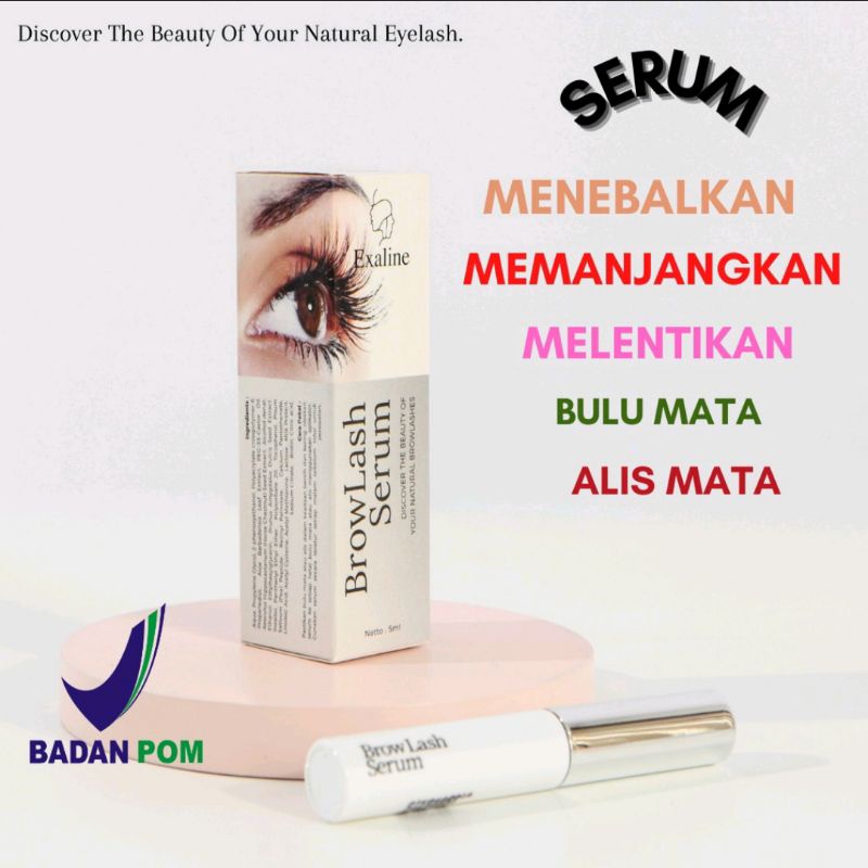 PROMO!! serum bulu mata BPOM | exaline penumbuh bulumata dan alis cepat instan terlaris